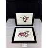 Image 1 : 2 Native Framed Pictures Signed
