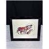 Image 4 : 2 Native Framed Pictures Signed