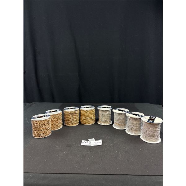 8 BEAD LANDING Jewelry Making Chains New