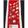 Image 2 : Vancouver 2010 Olympics Trading Pins on a Scarf