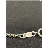 Image 3 : Vintage Sterling Silver Necklace, Extra Length 30" Marked 925 Original Patina