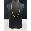 Image 1 : Nice Gold Plated Chain Necklace, Unmarked