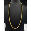 Image 2 : Nice Gold Plated Chain Necklace, Unmarked