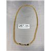 Image 3 : Nice Gold Plated Chain Necklace, Unmarked