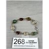 Image 3 : Vintage Hand Crafted Semi Precious Stones Bracelet