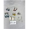 Image 1 : Several Pairs of Vintage Dangle Earrings