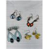 Image 2 : Several Pairs of Vintage Dangle Earrings