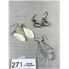 Image 5 : Several Pairs of Vintage Dangle Earrings