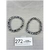 Image 1 : 2 Beads Stretch Bracelets