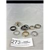 Image 1 : Lot of Misc. Ring Bands, One Puzzle Set