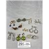 Image 1 : Great Collection of Vintage Pairs of Earrings, Some Very Unique + Rare