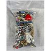 Image 5 : 2 Bags of Various Jewelry Lot of Broken Beads, Parts, + Some Watches