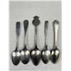 Image 3 : 3 Sets of Silver Spoons, One Set of Forks + Souviner Spoons