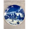 Image 2 : 2 Porcelain 1982 +1983 Christmas Plates, Marked Sorrina Porcelain, Hand Signed + Numbers