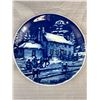 Image 4 : 2 Porcelain 1982 +1983 Christmas Plates, Marked Sorrina Porcelain, Hand Signed + Numbers