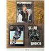 Image 1 : 1993–94 Chris Pronger Rookie Trio – UD, Pinnacle & Super Rookie - hockey card