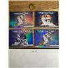 Image 2 : 2023–24 UD Instinctive Goalie Insert Lot – 4 Cards - hockey card