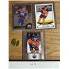 Image 1 : Connor McDavid Card Trio – Upper Deck & Parkhurst (Edmonton Oilers) - hockey card