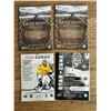 Image 2 : Upper Deck 2023-24 Inserts – Deep Roots & Star Zone Set (4 Cards) - hockey card
