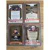 Image 2 : Connor McDavid Gold Etchings Collection (4 Cards) - hockey card