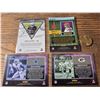 Image 2 : Josh Jacobs & Aaron Rodgers NFL Inserts – 4 Cards - Football Card