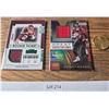 Image 1 : Dyami Brown & Tyler Johnson Dual Rookie Relic Lot – 2 Cards - Football Card