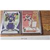 Image 1 : Irv Smith Jr. & Richard Sherman Memorabilia Lot – 2 Cards - Football Card