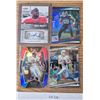 Image 1 : Justin Herbert & Jeffery Simmons Mixed Football Lot – 4 Cards - Football Card