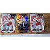 Image 1 : Mac Jones Rookie Trio Featuring Select 117/249 Parallel & Score Rookies - Football Card