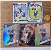 Image 1 : Josh Allen 5-Card Lot Featuring Elite, Select & Absolute Inserts - Football Card