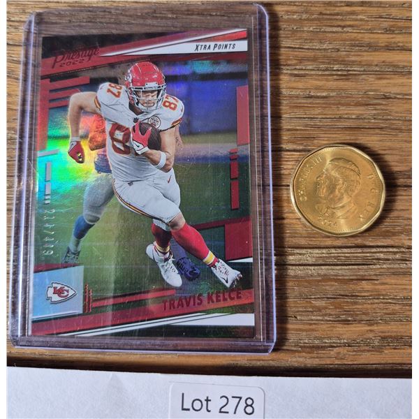 Travis Kelce Xtra Points 214/449 - Football Card