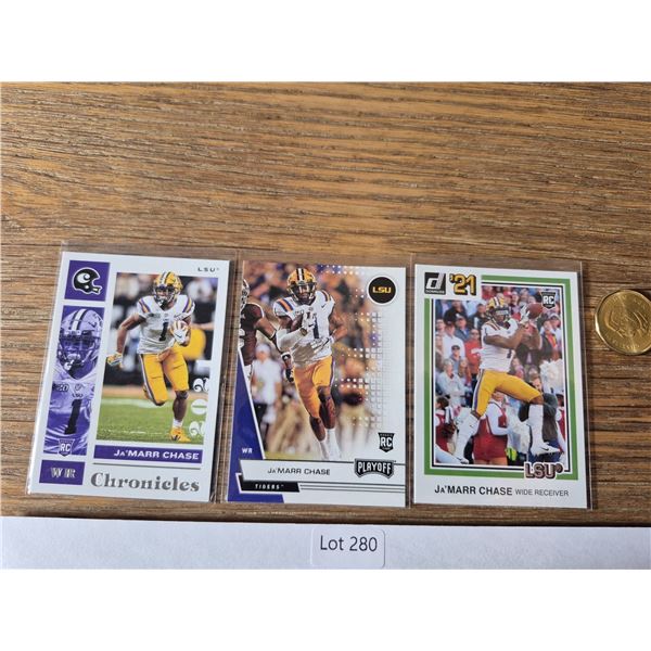 Ja’Marr Chase LSU Trio - Football Card