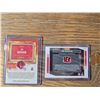 Image 2 : Rookie – Joe Burrow Duo Featuring Legendary Logos & Portrait Insert - Football Card