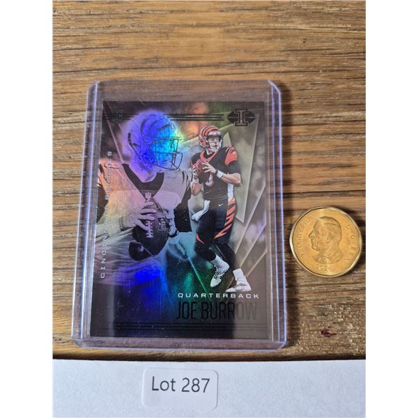 Joe Burrow Rookie Card (Illusions) - Football Card