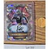 Image 1 : Kyren Williams Auto Alumination Holo /99 (Notre Dame) (#71/99) - Football Card