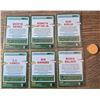Image 2 : Donruss Optic Green Laser Parallel Lot – 6 Cards - Basketball Card