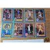 Image 1 : Blue & Red Cracked Ice Lot – 8 Cards - Basketball Card