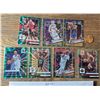 Image 1 : 2022-23 Donruss Optic Green Wave & Holo Parallel Lot (7 Cards) - Basketball Card