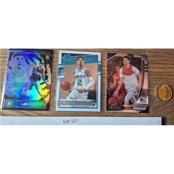 LaMelo Ball Rookie Trio - Basketball Card
