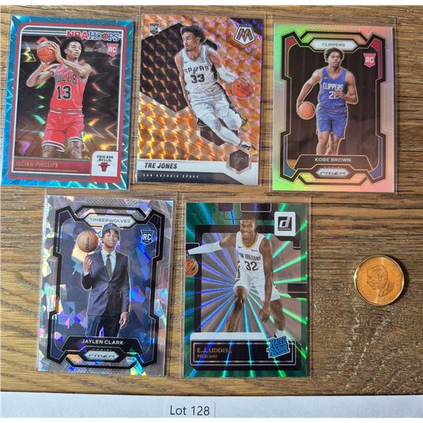 Rookie Refractor Mix – 5 Cards - Basketball Card
