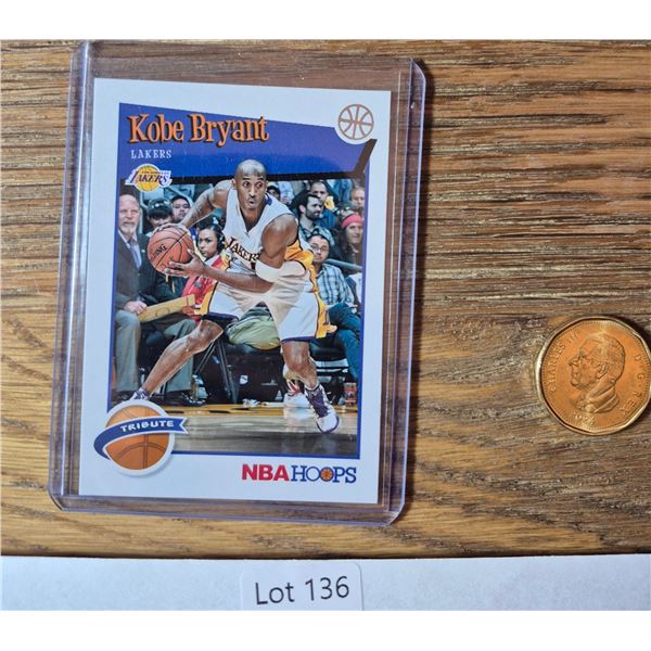 Kobe Bryant Tribute Card - Basketball Card