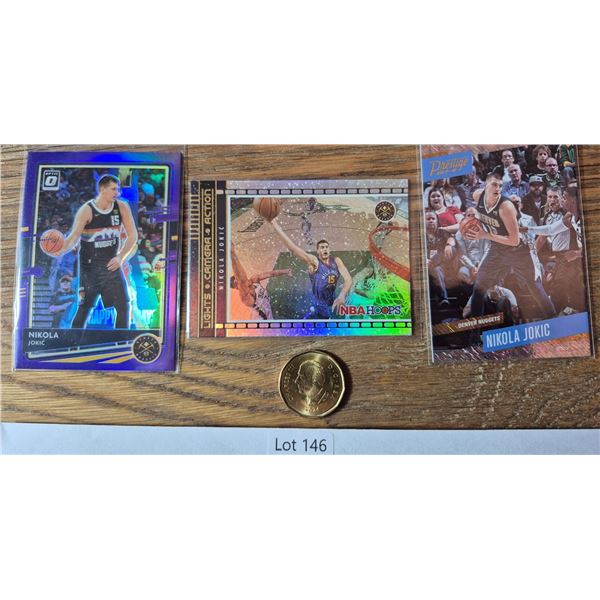 Nikola Jokić Card Lot – 3 Cards - Basketball Card