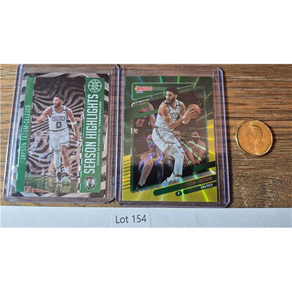 Jayson Tatum Card Duo – 2 Cards - Basketball Card