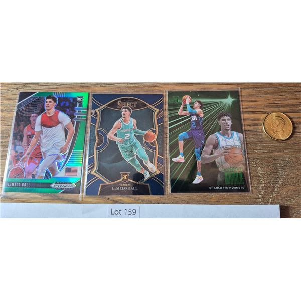 LaMelo Ball Rookie Card Lot – 3 Cards - Basketball Card