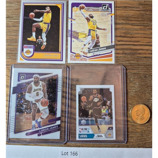 LeBron James Mix – 4 Cards - Basketball Card