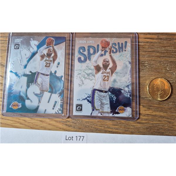 LeBron James Splash! Duo (Optic) - Basketball Card