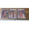 Image 1 : Michael Jordan 1993 Playoffs + Signature Moves Lot (3) - Basketball Card