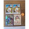 Image 1 : Bo Bichette Toronto Blue Jays Lot (4) - Baseball Card
