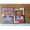 Image 1 : Erick Fedde Auto & Cedric Mullins Relic Lot (2) - Baseball Card