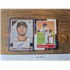 Image 1 : Lewis Thorpe Auto & Hyeon-Jong Yang Relic Lot (2) - Baseball Card